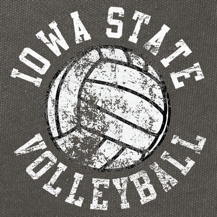 Iowa State Volleyball Cotton Canvas Backpack