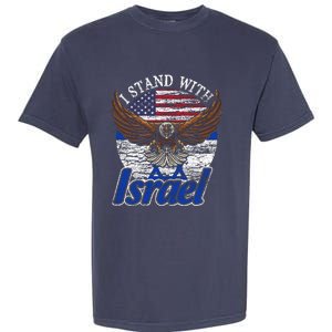 I Stand With Israel Garment-Dyed Heavyweight T-Shirt