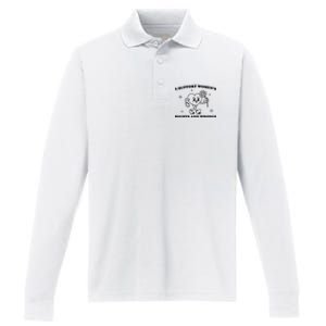 I Support Women S Of Rights And Wrongs Performance Long Sleeve Polo