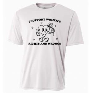 I Support Women S Of Rights And Wrongs Cooling Performance Crew T-Shirt