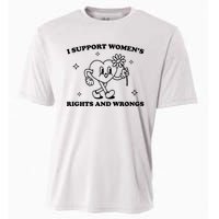 I Support Women S Of Rights And Wrongs Cooling Performance Crew T-Shirt