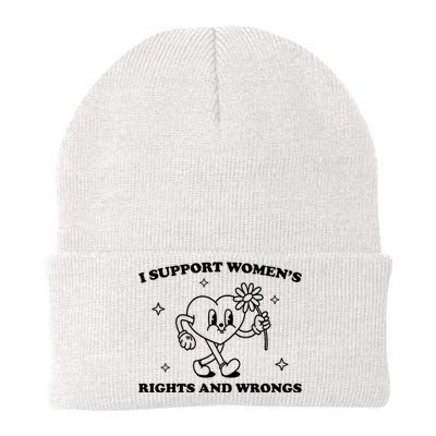 I Support Women S Of Rights And Wrongs Knit Cap Winter Beanie