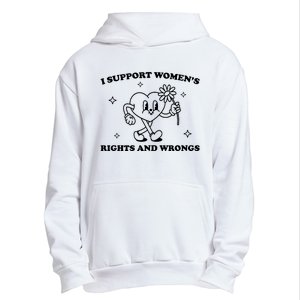 I Support Women S Of Rights And Wrongs Urban Pullover Hoodie