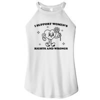 I Support Women S Of Rights And Wrongs Women's Perfect Tri Rocker Tank