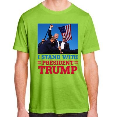 I Stand With President Trump After The Shooting At His Rally Adult ChromaSoft Performance T-Shirt