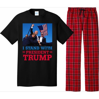 I Stand With President Trump After The Shooting At His Rally Pajama Set