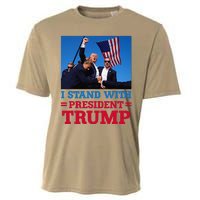 I Stand With President Trump After The Shooting At His Rally Cooling Performance Crew T-Shirt