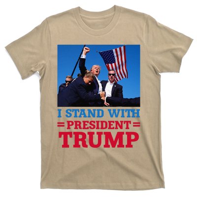 I Stand With President Trump After The Shooting At His Rally T-Shirt