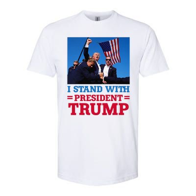 I Stand With President Trump After The Shooting At His Rally Softstyle® CVC T-Shirt