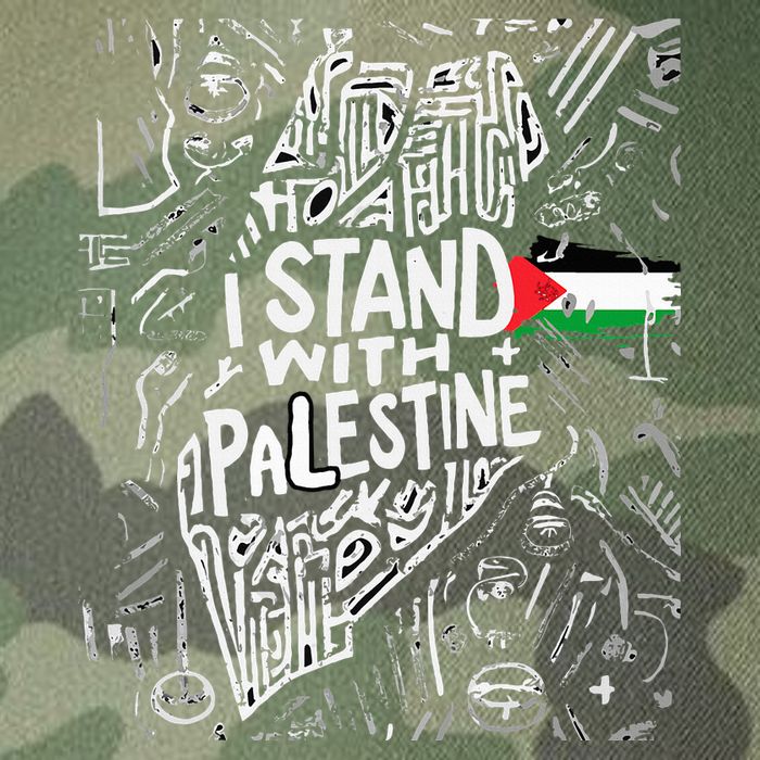 i stand with palestine quote a free palestine design Legacy Tie Dye Trucker Hat