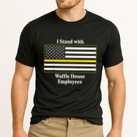 I Stand With House Employees Funny America Flag Cooling Performance Crew T-Shirt