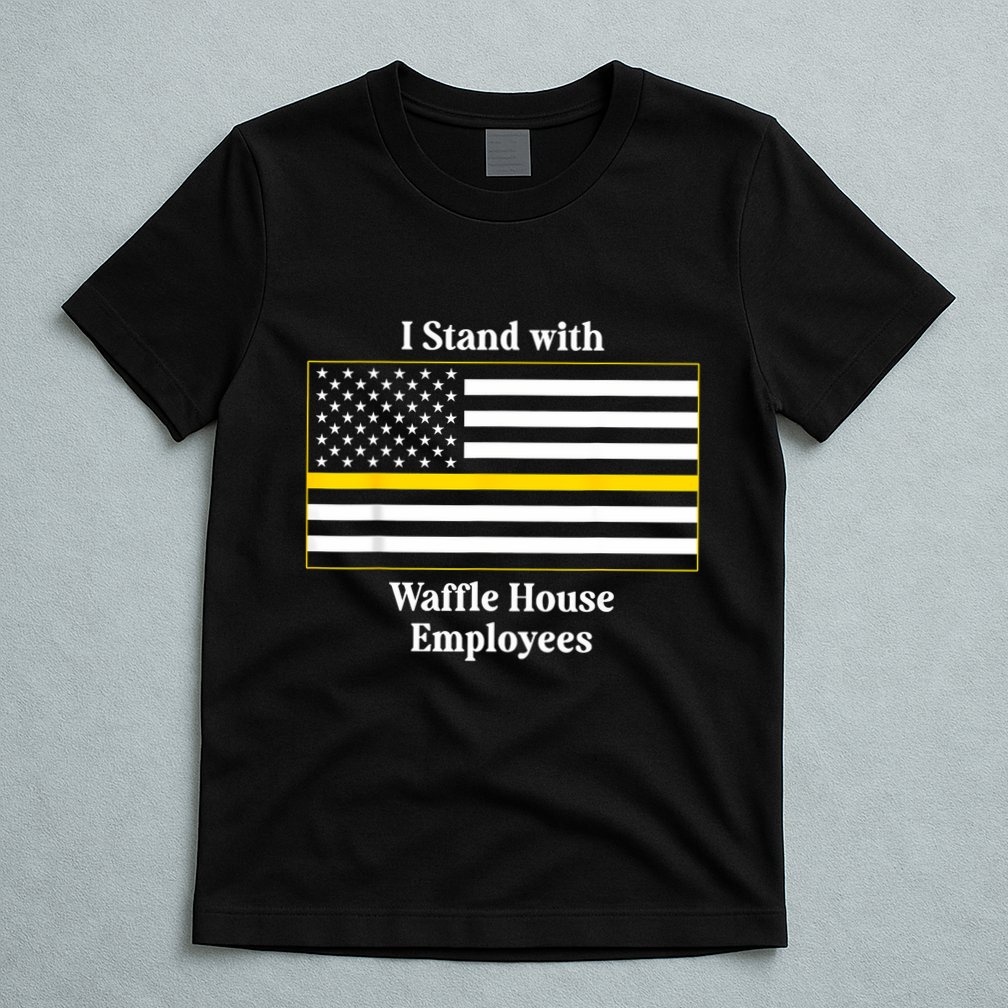 I Stand With House Employees Funny America Flag T-Shirt