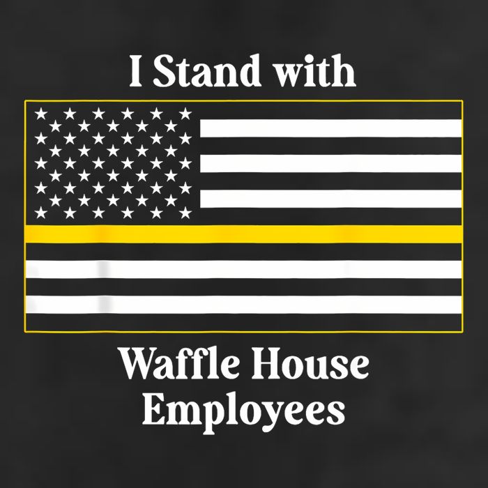 I Stand With House Employees Funny America Flag Beanie