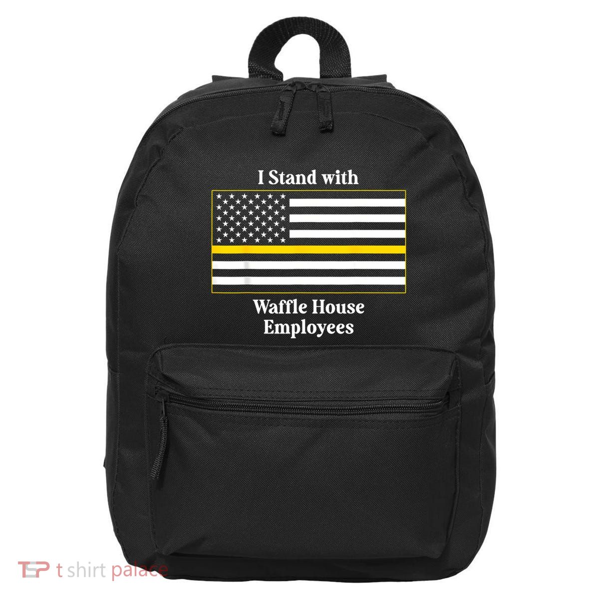 I Stand With House Employees Funny America Flag 16 in Basic Backpack