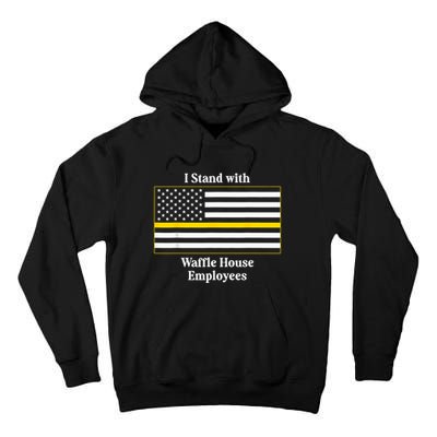 I Stand With House Employees Funny America Flag Tall Hoodie