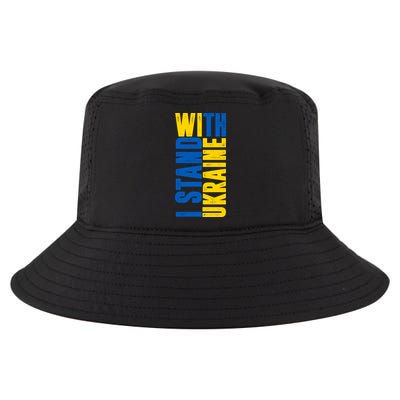 I Stand With Ukraine Cool Comfort Performance Bucket Hat