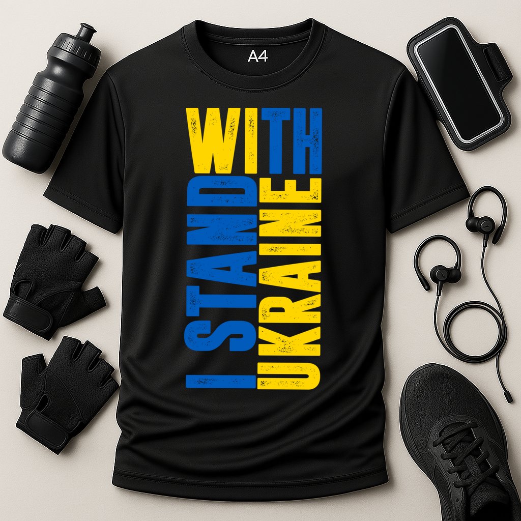 I Stand With Ukraine Performance Shirt