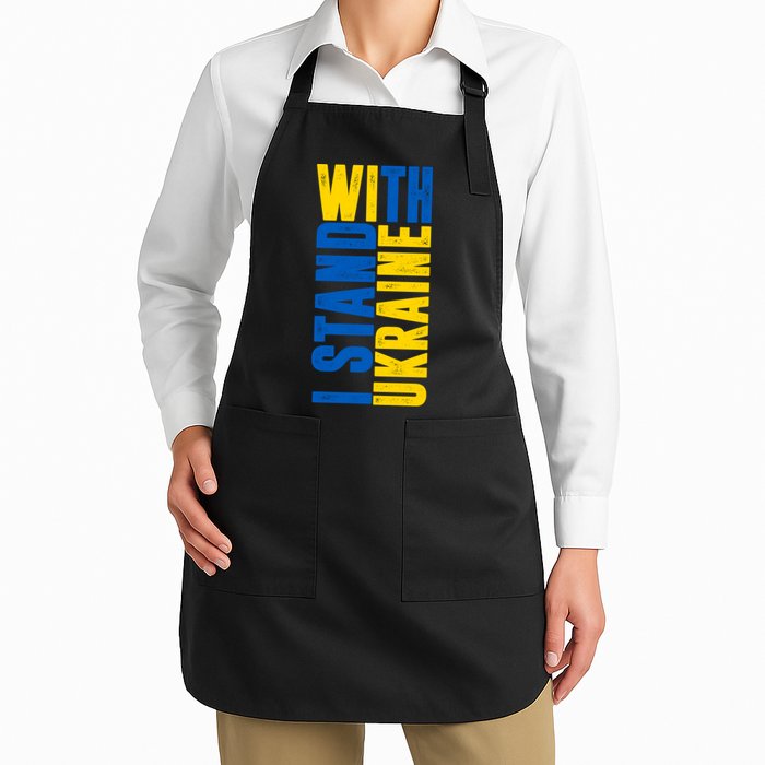 I Stand With Ukraine Apron