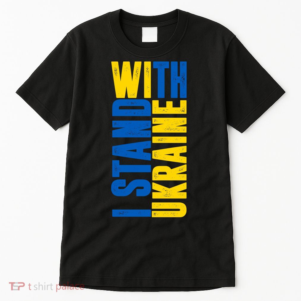 I Stand With Ukraine Tall T-Shirt