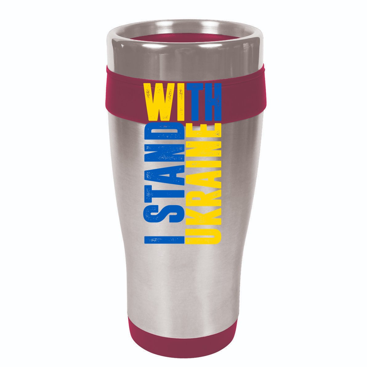 I Stand With Ukraine Women's Perfect Tri Rocker Tank