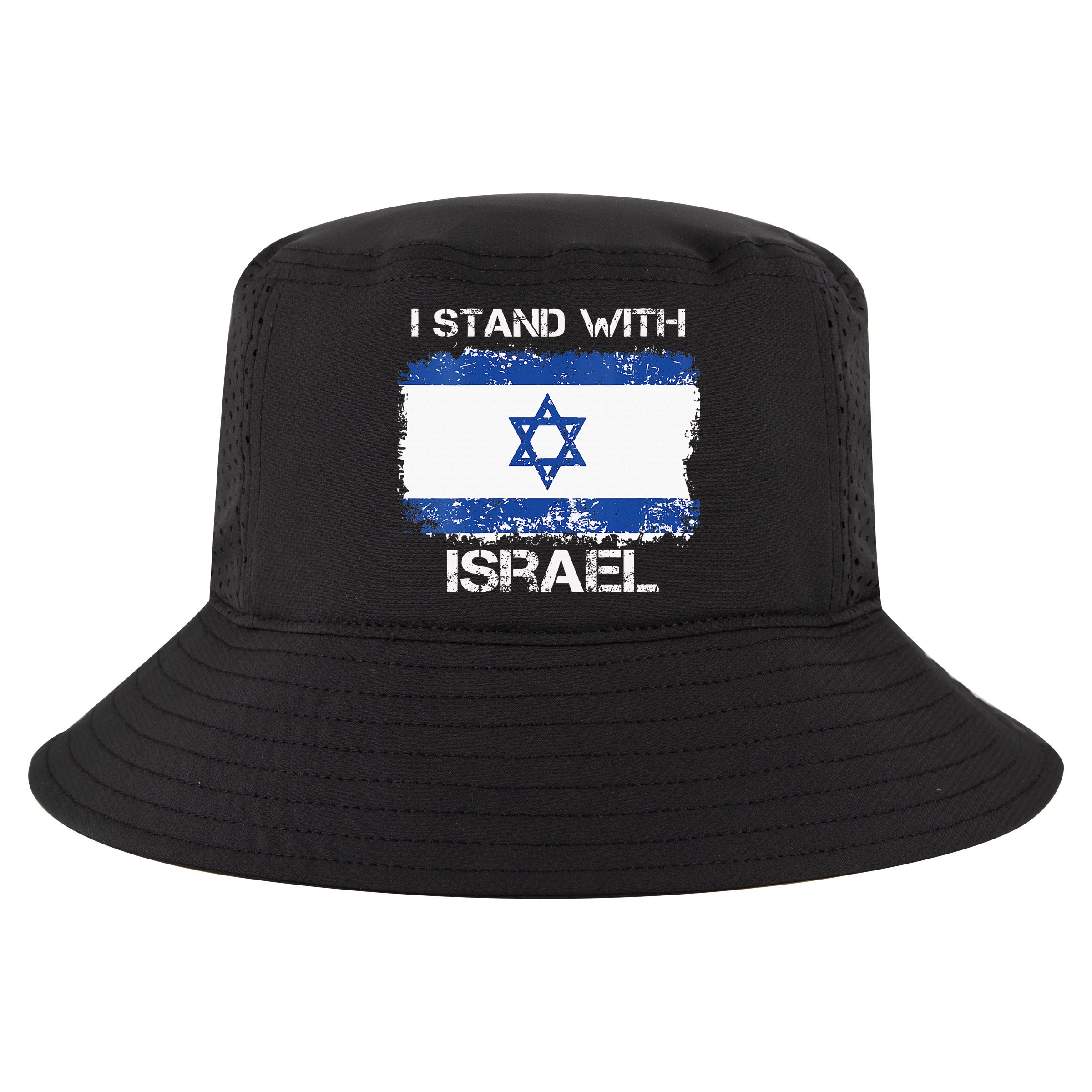 I Stand With Israel Support Israel Love Israeli Brotherhood Cool Comfort Performance Bucket Hat