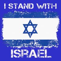 I Stand With Israel Support Israel Love Israeli Brotherhood Visor