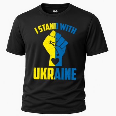 I Stand With Ukriane Protest Fist Support Ukaine Performance Shirt