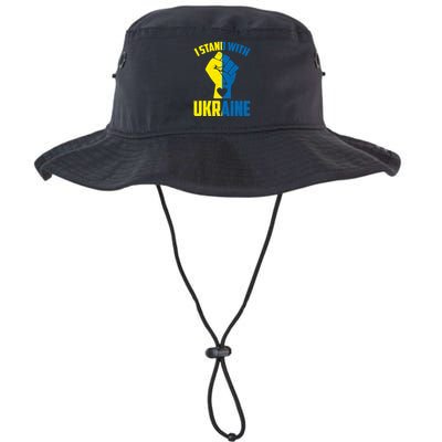 I Stand With Ukriane Protest Fist Support Ukaine Bucket Hat