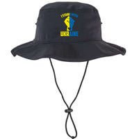 I Stand With Ukriane Protest Fist Support Ukaine Bucket Hat
