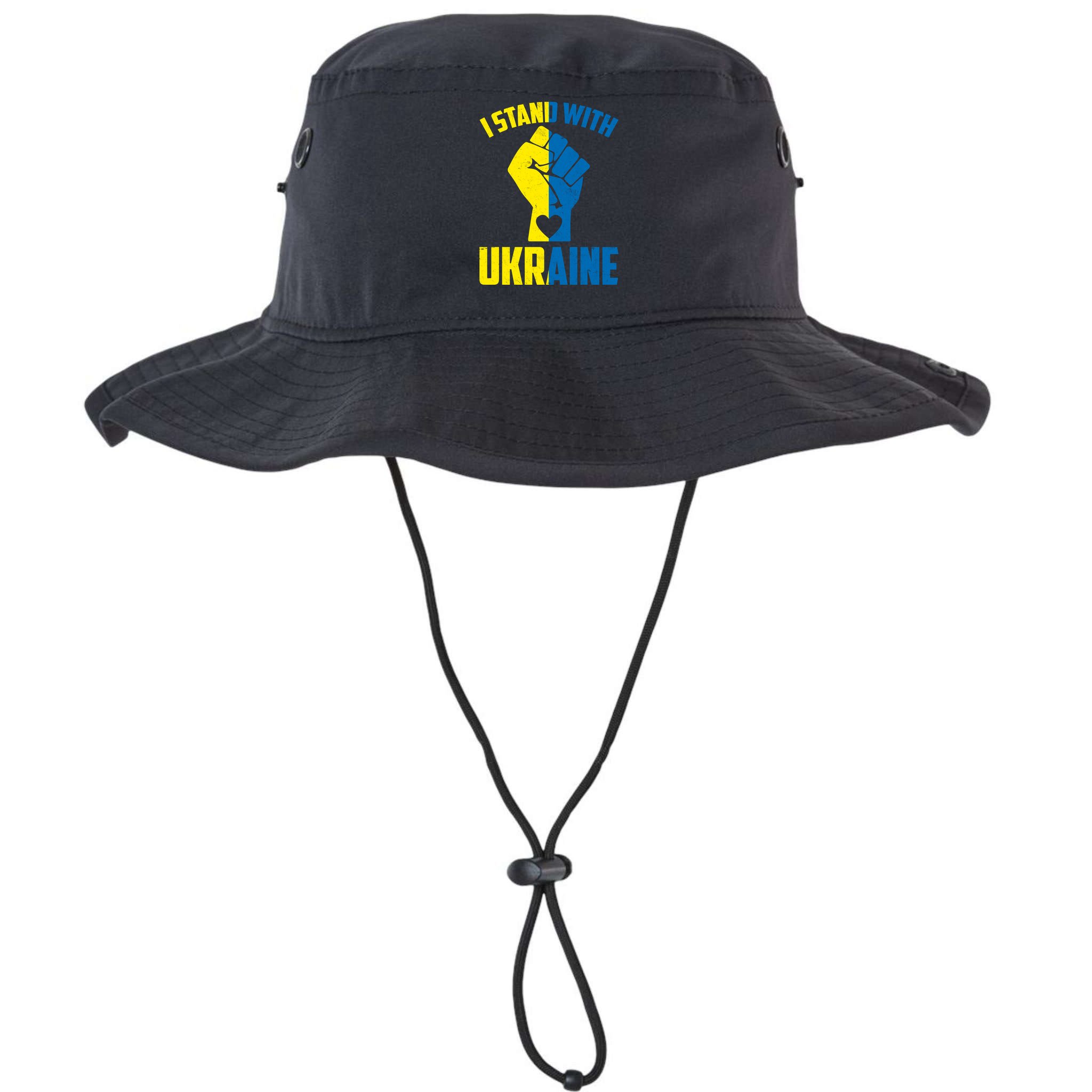 I Stand With Ukriane Protest Fist Support Ukaine Bucket Hat