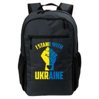 I Stand With Ukriane Protest Fist Support Ukaine Backpack