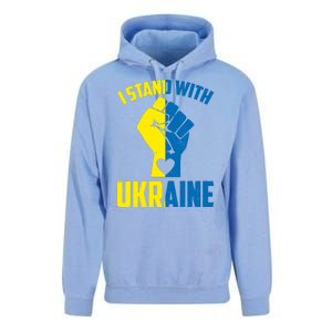 I Stand With Ukriane Protest Fist Support Ukaine Unisex Surf Hoodie