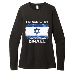 I Stand With Israel Support Israel Love Israeli Brotherhood Womens CVC Long Sleeve Shirt