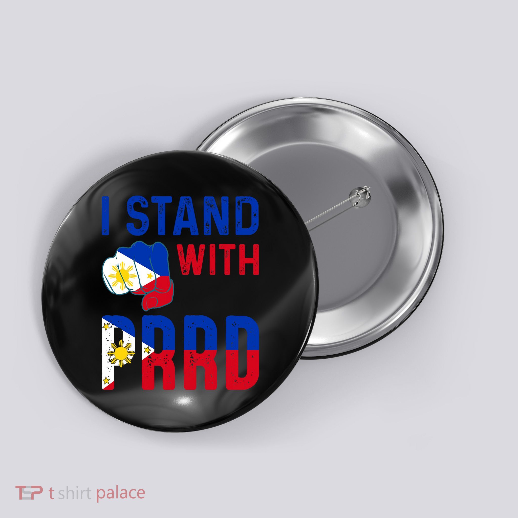 I Stand With Prrd Pinoy Pride Button