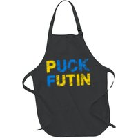 I Stand With Ukraine Puck Futin Support Apron