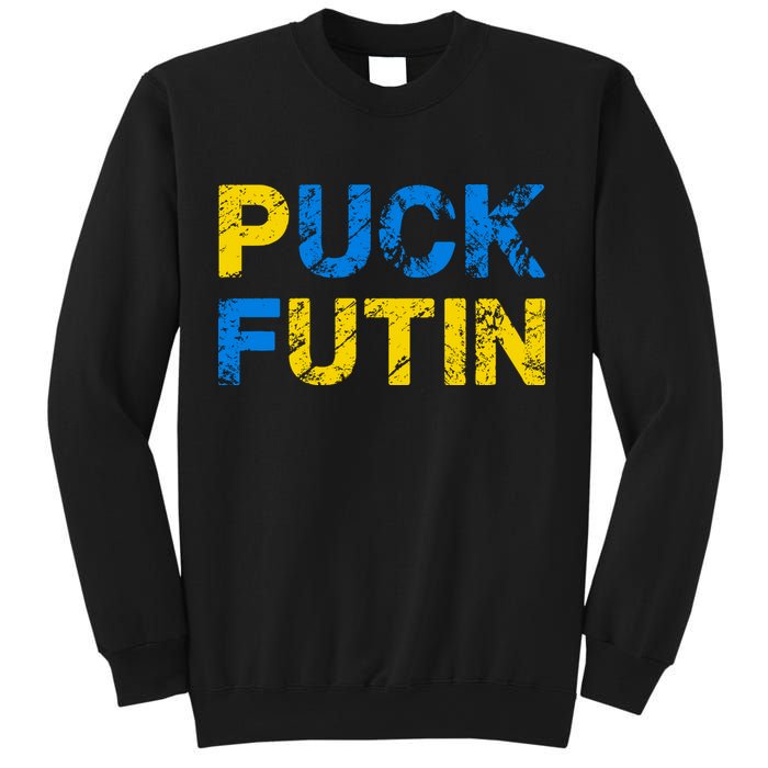 I Stand With Ukraine Puck Futin Support Sweatshirt