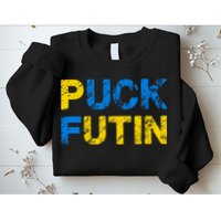 I Stand With Ukraine Puck Futin Support Sweatshirt