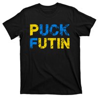 I Stand With Ukraine Puck Futin Support T-Shirt