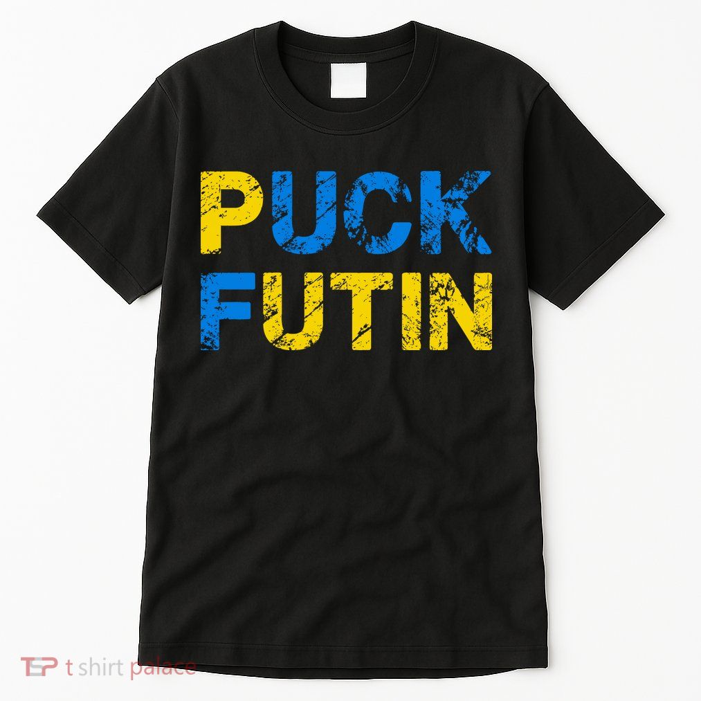 I Stand With Ukraine Puck Futin Support Tall T-Shirt