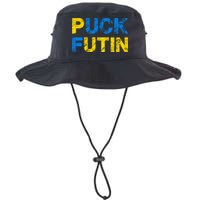 I Stand With Ukraine Puck Futin Support Bucket Hat