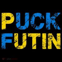 I Stand With Ukraine Puck Futin Support Flatbill Hat