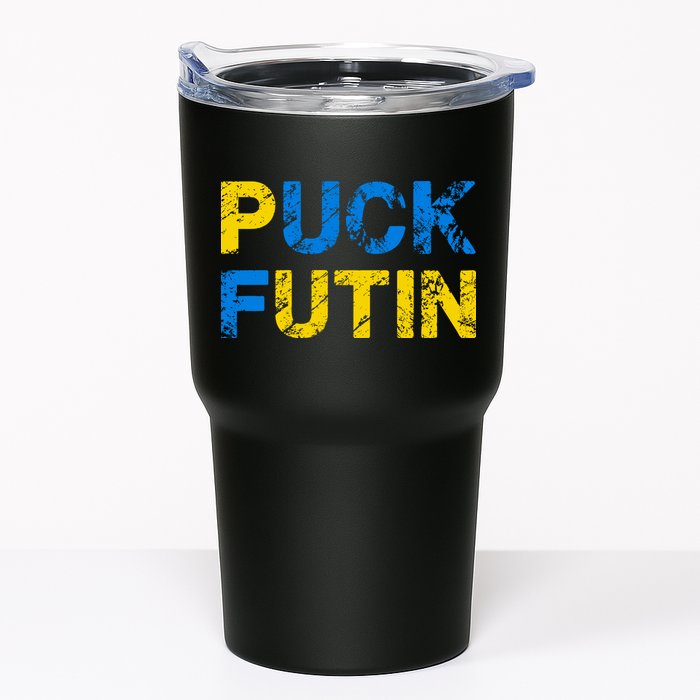 I Stand With Ukraine Puck Futin Support Tumbler