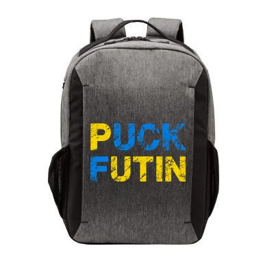 I Stand With Ukraine Puck Futin Support Vector Backpack