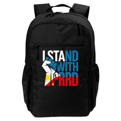 I Stand with PRRD Daily Commute Backpack
