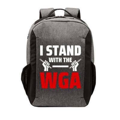 I Stand With The WGA Support The Writers Guild Of America Strike Vector Backpack