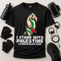 I Stand With Palestine For Their Freedom Free Palestine Performance Shirt