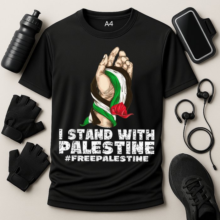 I Stand With Palestine For Their Freedom Free Palestine Performance Shirt
