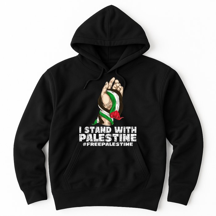 I Stand With Palestine For Their Freedom Free Palestine Hoodie