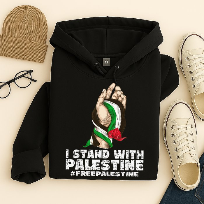 I Stand With Palestine For Their Freedom Free Palestine Hoodie