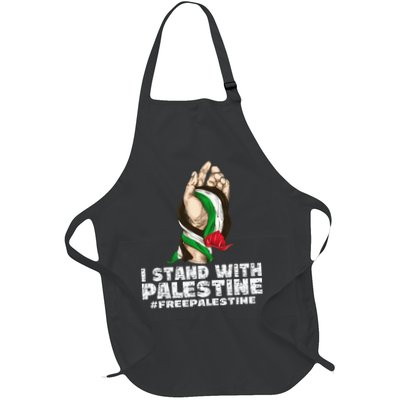 I Stand With Palestine For Their Freedom Free Palestine Apron